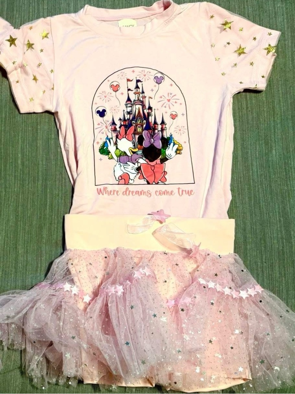 Fancy Shmancy Baby 2T light pink set